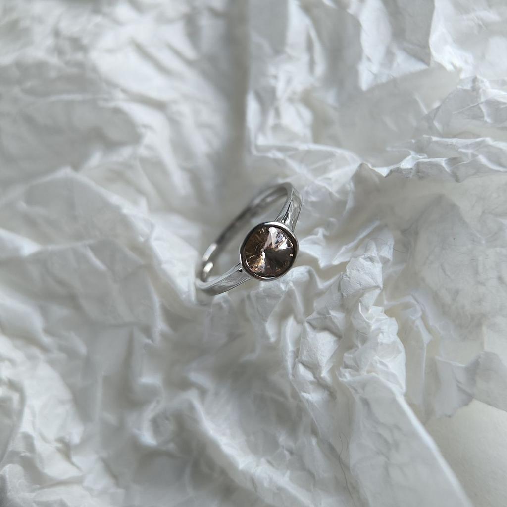 Silver Ring with Cubic Zirconia, Product Weight 1.45 G (60002207)