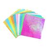 Glitter Origami Origami 15cm 100 Sheets Paper Colorful Glitter Thousand Cranes Chiyogami Craft Gift Wrapping Party Album Scrapbook Handicraft Paper