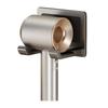 Elegant Sturdy Aluminum Plastic Adhesive Wall Mounted Hair Dryer Holders for Easy Installation and Removal In Bathrooms