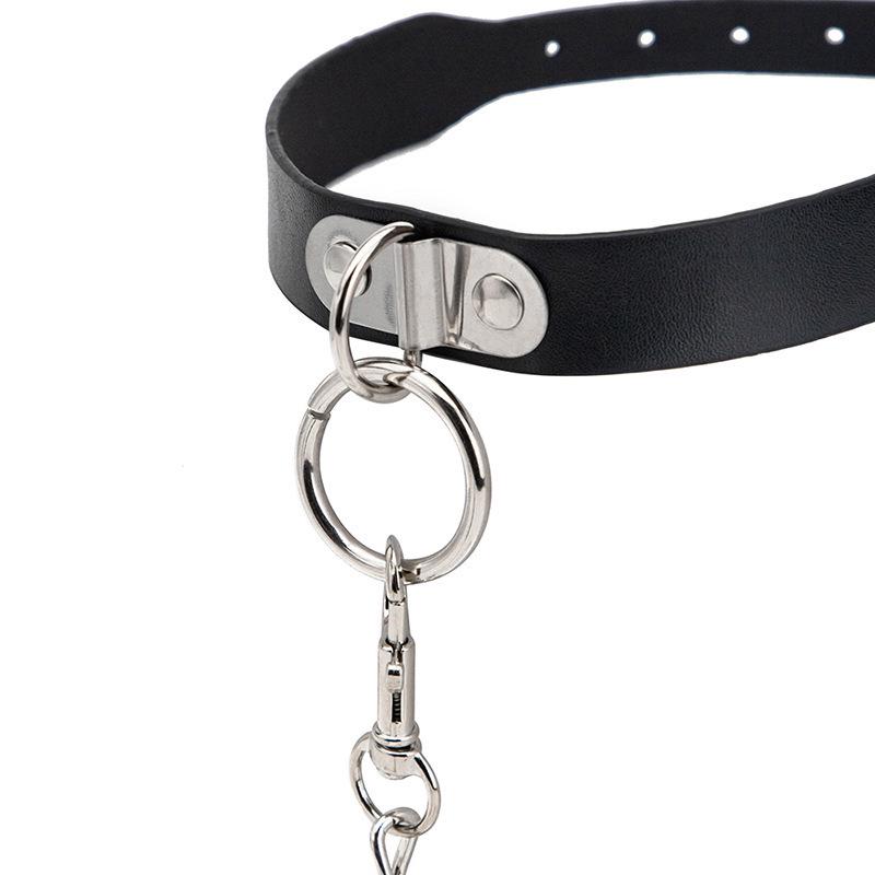 Women's Choker: SM Bell Collar Chain for Flirty Fun