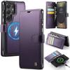 For Samsung Galaxy S26 S25 S24 Ultra S25 Edge Case Wallet Compatible with Magnetic, PU Leather Flip RFID Blocking Card Holder