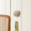 Dopamine Arts of the Wind Small and Cute and Clear "Lily Valley" Chime, Cream-colored Skin, Appearance, Sound.