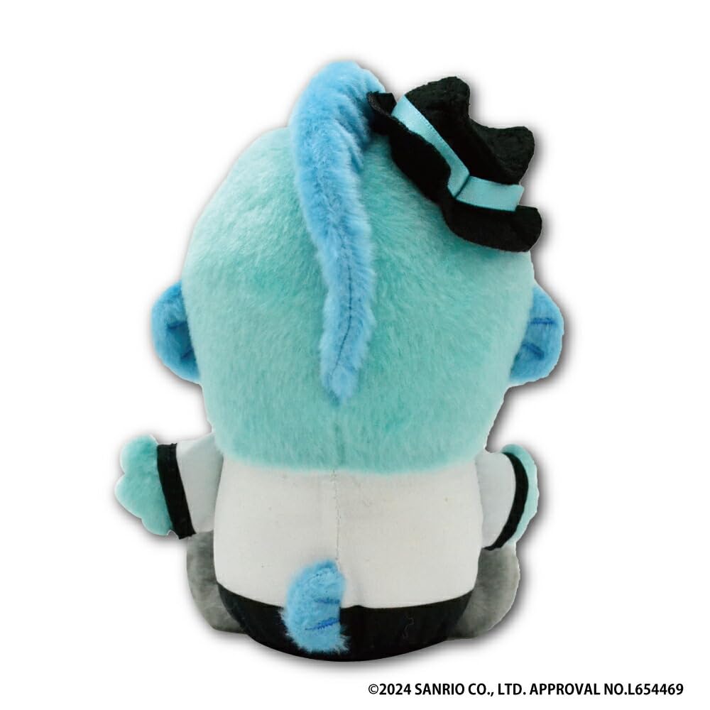 Sanrio Characters Hangyodon (Tuxedo Ver.) Mimic Talking Plush Toy S Cute Toy 11975