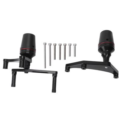 2Pcs Motorcycle Frame Slider Antirust Black Strong Protection Anti Crash Frame Protector Replacement for DUCATI