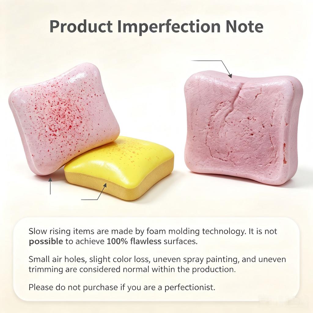 Squishy Simulated Square Bread Squeeze Toy Slow Rising Ultra Toast Stress Relief Sensory Fidget Toy For Anxiety Adhd Adults Gift