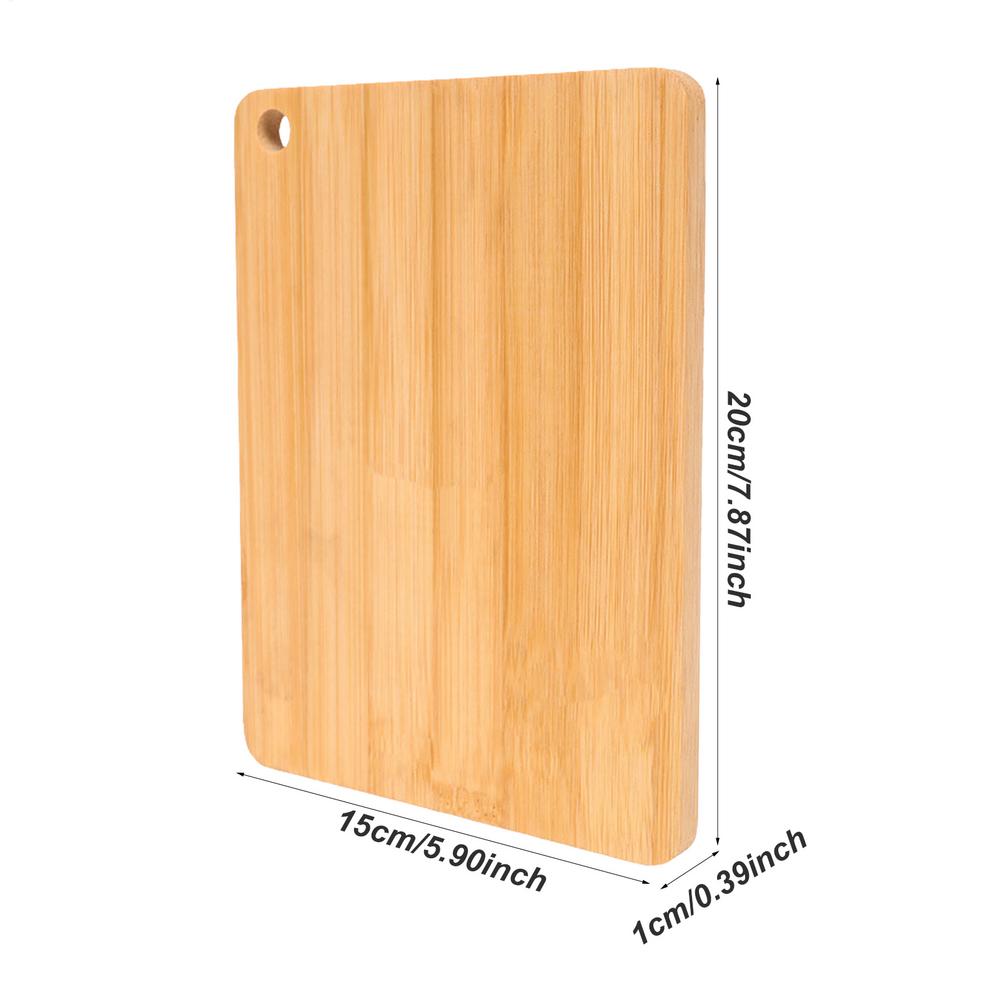 

Wood Cutting Boards Thickened Double Sided Food Grade Portable Fruit Meat Chopping Kneading Dough Board For Home Outdoor Camping