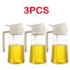 2 IN1 Oil Spray Bottle Plastic Kitchen Barbecue Cooking Olive Oil Dispenser Oil Jar Baking Vinegar Soy Sauce Spray Container