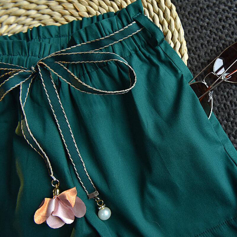 Girls Clothing Ruffle Sleeveless T-shirt+Skirt 2PCS Sets Baby Girls Clothes Chiffon Flower Print Toddler Outfits Children