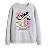 Childrens/Kids Friend Mickey Mouse Squares Sweatshirt