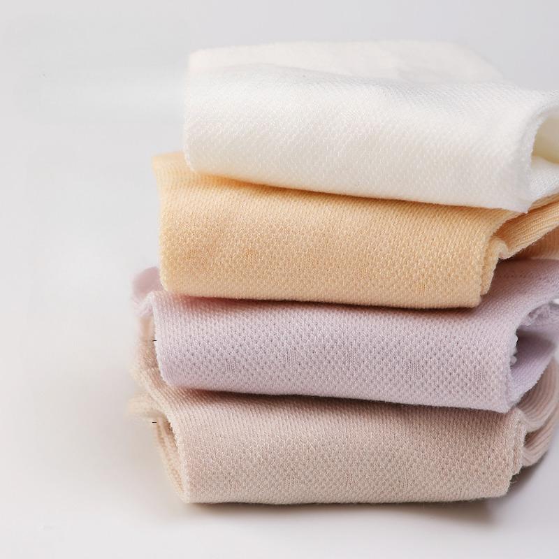 6 Pairs of Summer Sweat-absorbing Thin Breathable Short Socks Mesh Socks Female Summer Thin Bamboo Fibre Socks Women's Models