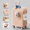 New Style Ins Durable Multifunctional Student Suitcase with Large Capacity and Password Lock Spinner Wheels