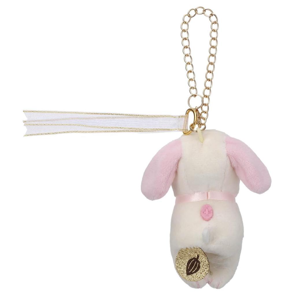 TAKARATOMY A.R.T.S. Peanuts  Cacao  Chokkori-san  Bag Charm  Snoopy (White & Strawberry)