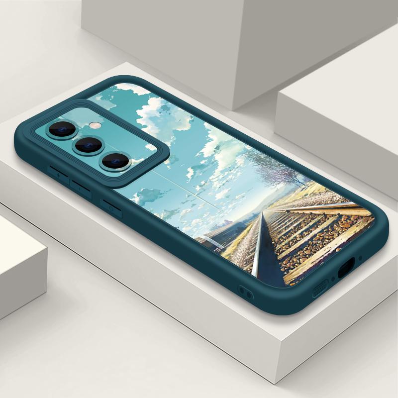 Mountain Road Print Case For Samsung A57 A37 A27 A17 S26 Ultra S25 FE A56 A36 A26 A16 A55 A35 A25 A15 A54 5G S21 S22 S23 S24 Plus Shockproof Cover