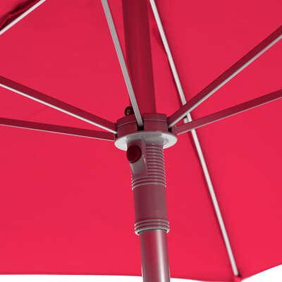 Folding Umbrella 2.3 M Anzio Red With Hydrophobic Coating