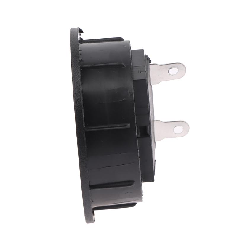2/5Pcs Wp2-9A Speaker Terminal Board Round 2 Positions Spring Clip Binding Post Push Type Terminal Plates Pressure Fit Design