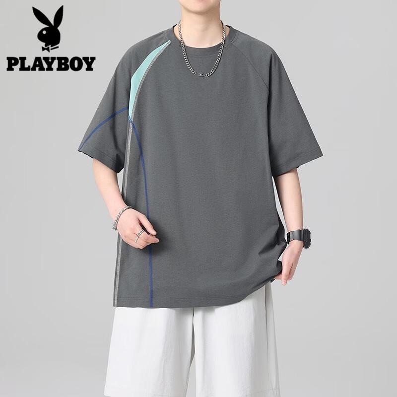 

Playboy Men s Breathable Sport Short Sleeve T-Shirt XL