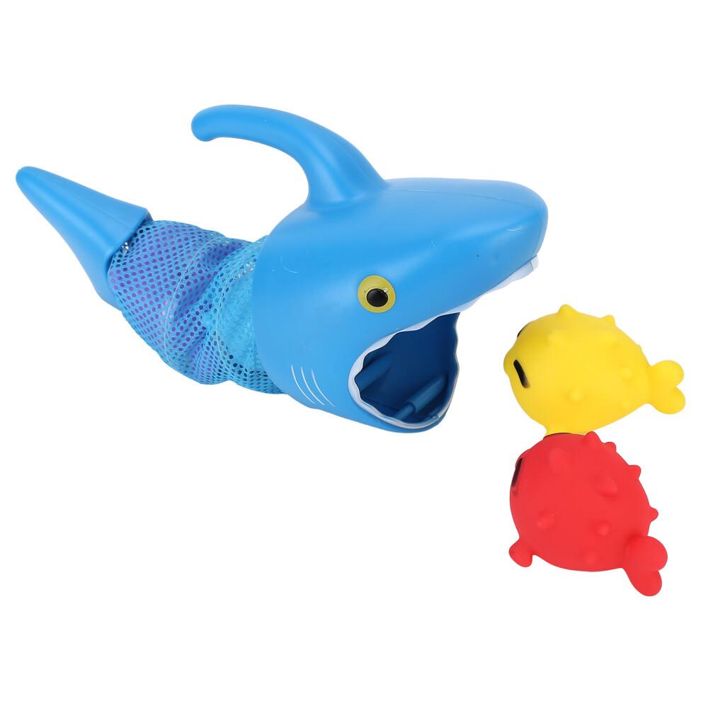 Baby Fish Grabber Bath Toy for Kids, Portable Plastic Cartoon Gift