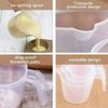 Kitchen Food Grade 0.25L 0.5L 1L Plastic Tip Mouth Pot Pour Spout Clear Measuring Cup Household Baking Scale Cup Kitchen Tool