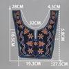 Sewing Diy Lace Ethnic Style Miao Embroidery Clothing Apparel Accessories Performance Costume Accessories Lace Embroidery Embroidery