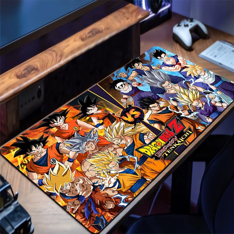 Mouse Pad Dragon Ball Anime XXL Computer Speed Type Carpet Mat For e-sports Players Laptop Keyboard Mousepad Office Desk Mat