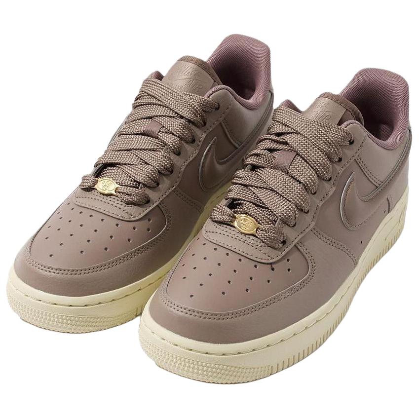 Nike Air Force 1 07 Nerzbraun Puffy Swoosh Damen-Sneaker Hellkhaki Schwarz HF2014-200