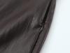 2026 Spring Leather Effect Belted Top & High-Waisted Slim Midi Skirt Set