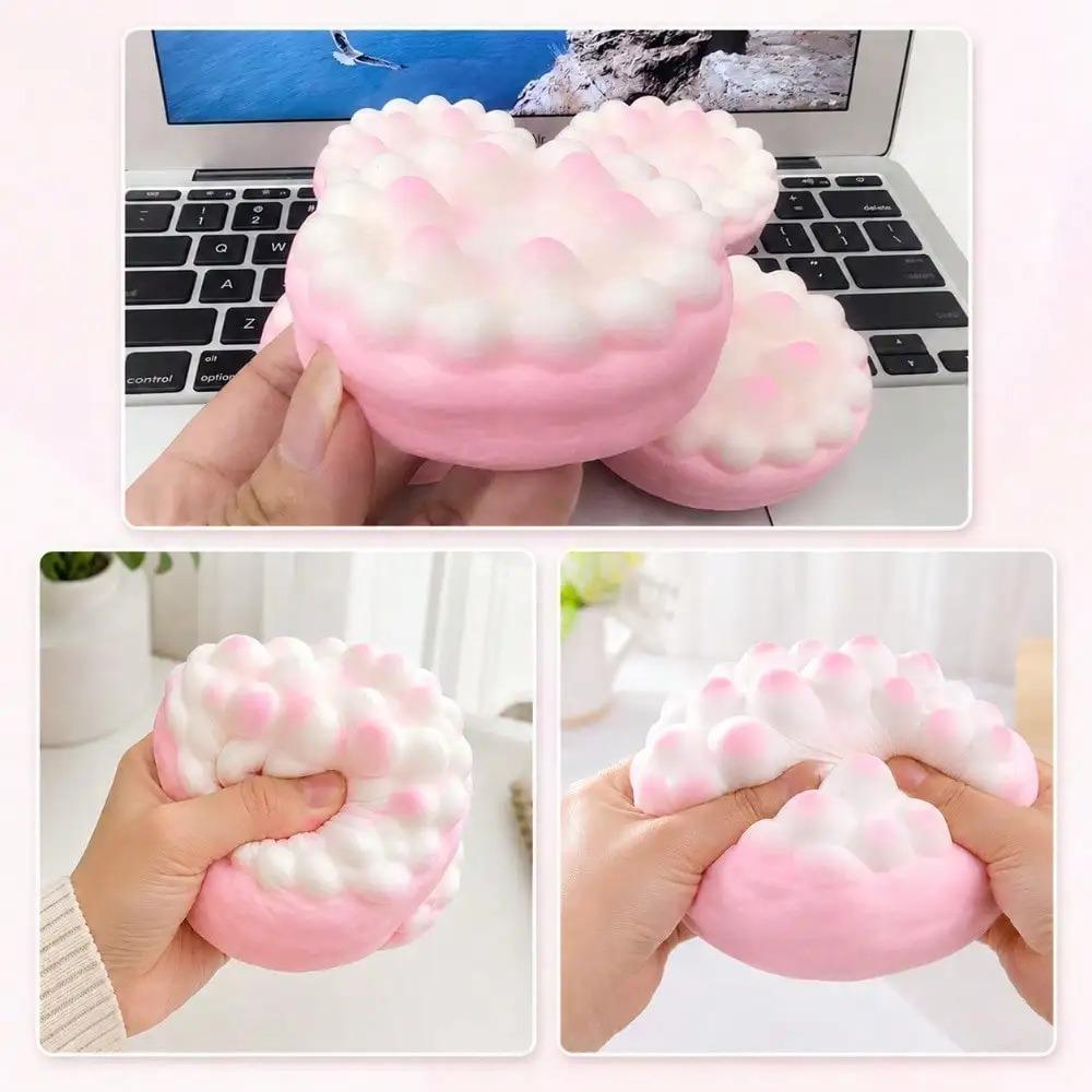 Random Slow Rising Squishy Stress Balls, Soft Bouncy Sensory Squeeze Fidget Toys, Party Favors Birthday Gifts for Kids & Adults