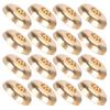 200Pcs Screw Eye Pin Pearl Cup Pendant Connector DIY Hand Made Jewelry Accessories