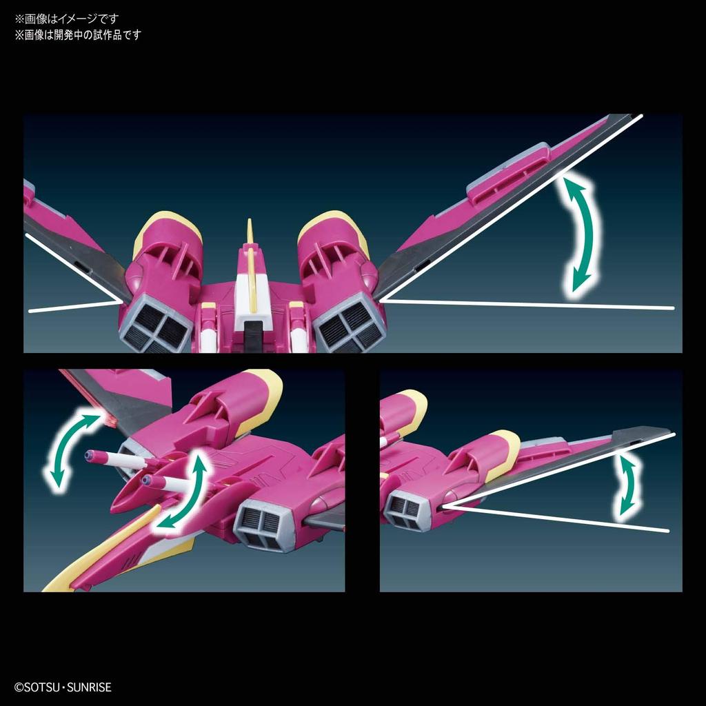 BANDAI SPIRITS HGCE Mobile Suit Gundam SEED DESTINY Infinite Justice Gundam 1/144 Scale Pre-Colored Plastic Model