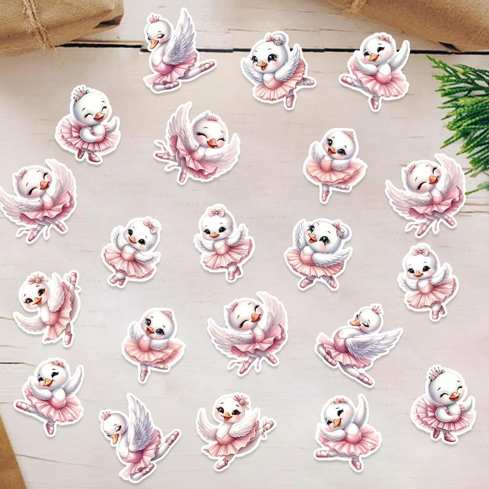 Swan Pattern Confetti Birthday Celebrate Party Decoration Props Throwing