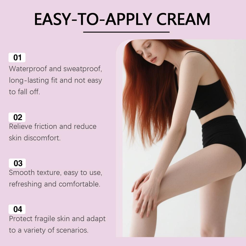 Waterproof And Anti-friction Thigh Lubrication Stick, Anti-sticking, Anti-abrasion And Anti-sweat Cream, Refreshing And Non-greasy.