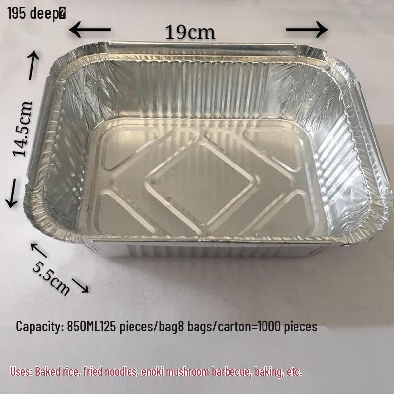 ZLIII Disposable Aluminum Foil Food Containers