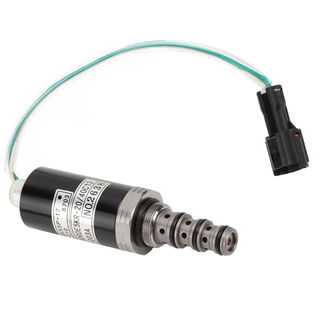 Magnetventil KDRDE5KR aus legiertem Stahl für Hydraulikpumpen von Baggern?2040C13?203A für KOBELCO SK60 100