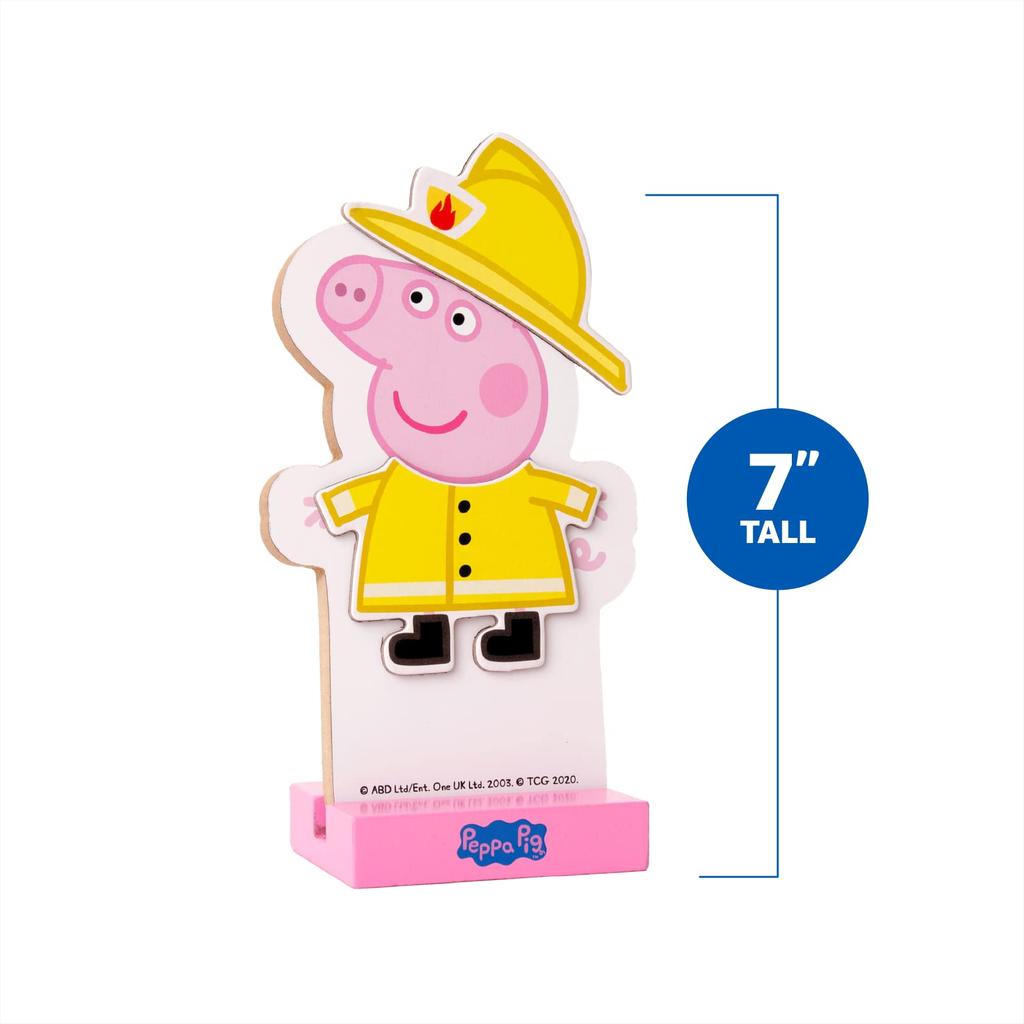 Peppa Pig Magnetic Wood Dress Up Puzzle (25 Piece)