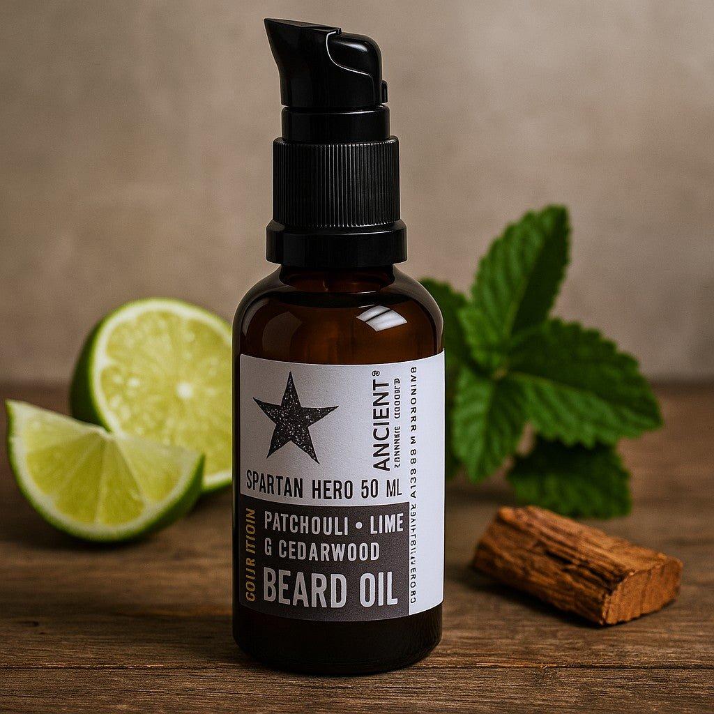 Beard Oil 50ml, Patchouli Lime Cedarwood