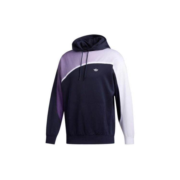 adidas originals Colorblock Casual Sports Gradient Pullover Blue Men s FM1575 M