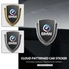 For Car Styling 3D Shield Metal Emblem Badge Sticker Decoration Decal 1 3 4 5 6 7 Series M X1 X3 Performance Alpina G20 F20