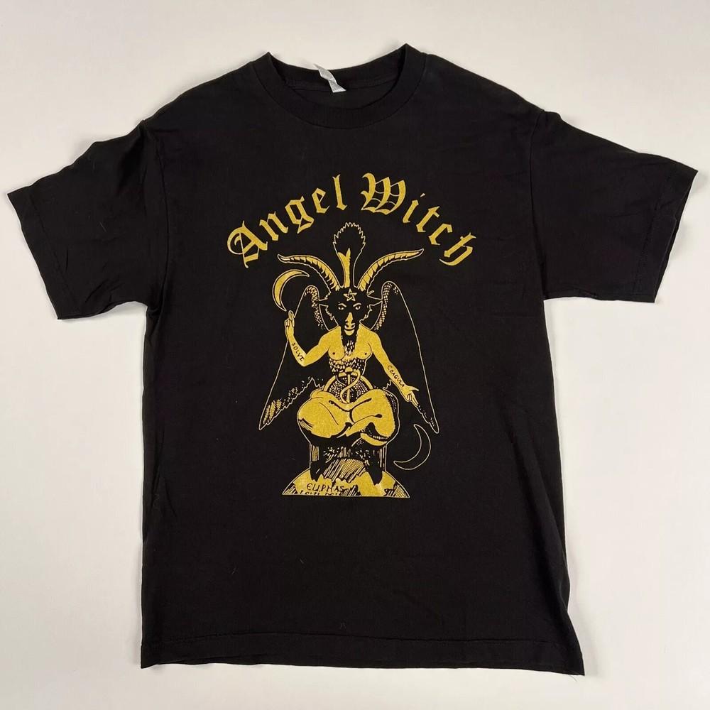 Винтажная футболка унисекс для концерта группы Angel Witch S-235XL 8D21 XXXXL