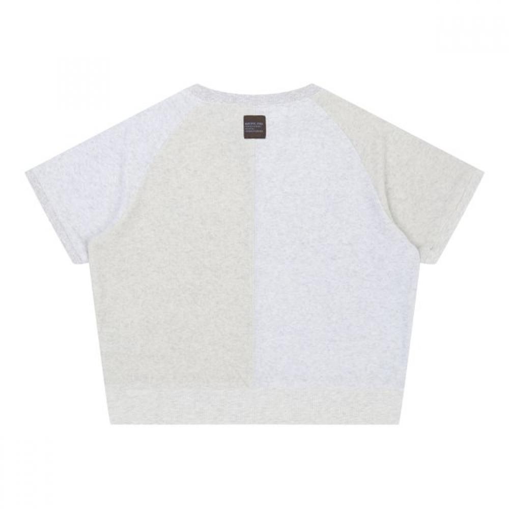 BlueTail Color Block CuT Tery Raglan S S T ShirT azc2TS01lg
