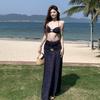 2025 Stylish Beach Casual Long Split Swimsuit Bikini Dress for Women