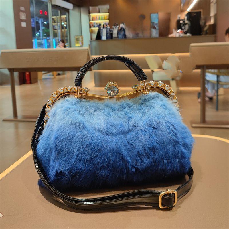 Leather Handbag Women's Bag New Autumn and Winter Fashion Versatile Temperament