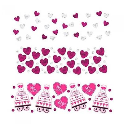 Amscan Hearts & Cakes Confetti