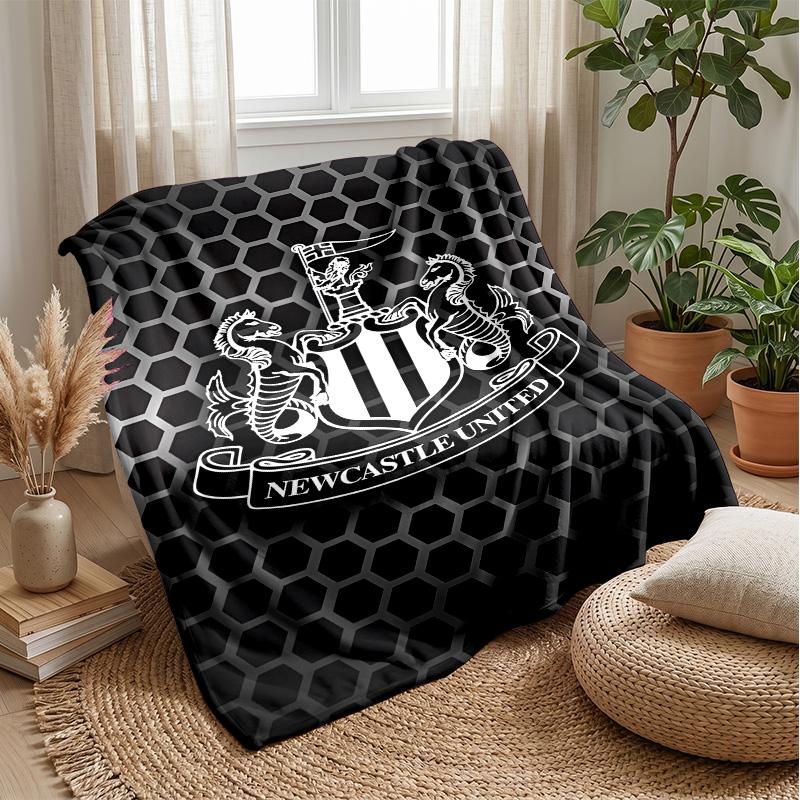 Newcastle United Theme blanket Soft Flannel Fleece Blanket Warm Lightweight Throw Blanket for Home Sofa Bed