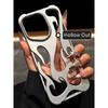 Flame Pattern Phone Case For iPhone 16 15 13 12 11 14 ProMax 15 Plus Fashion Cool Hollow Slim Shockproof Protective Soft Cover