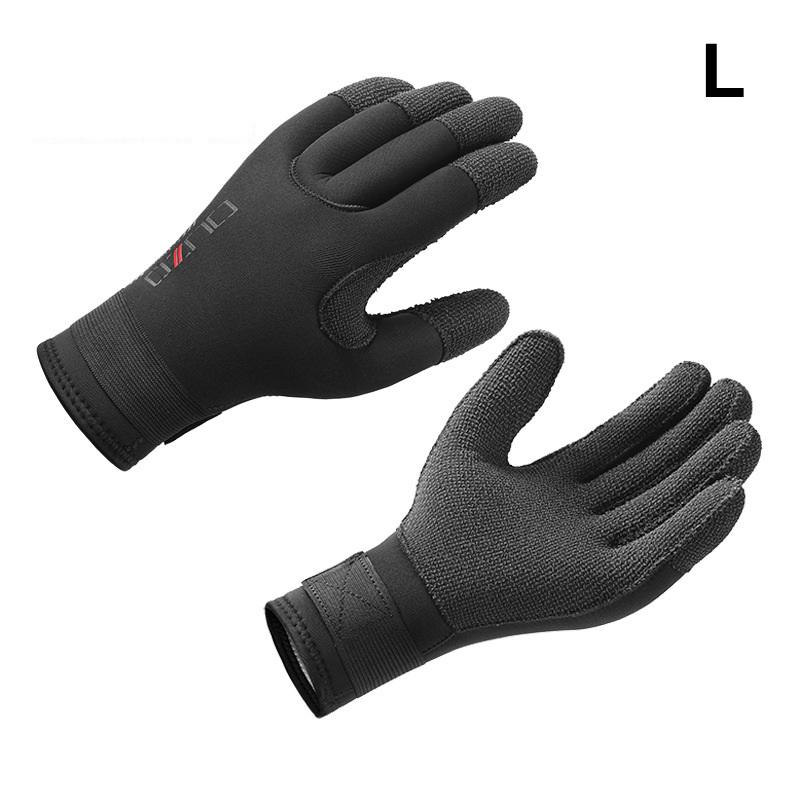 Kevlar 3Mm/5Mm Winter Spearfishing Diving Gloves Scratch-Proof Wearable Surfing Scuba Dive Keep Warm Neoprene Gloves