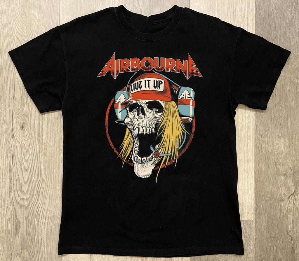Airbourne Live It Up Album Tour Geschenk Für Fans S Bis 5xl T-Shirt Tmb4753