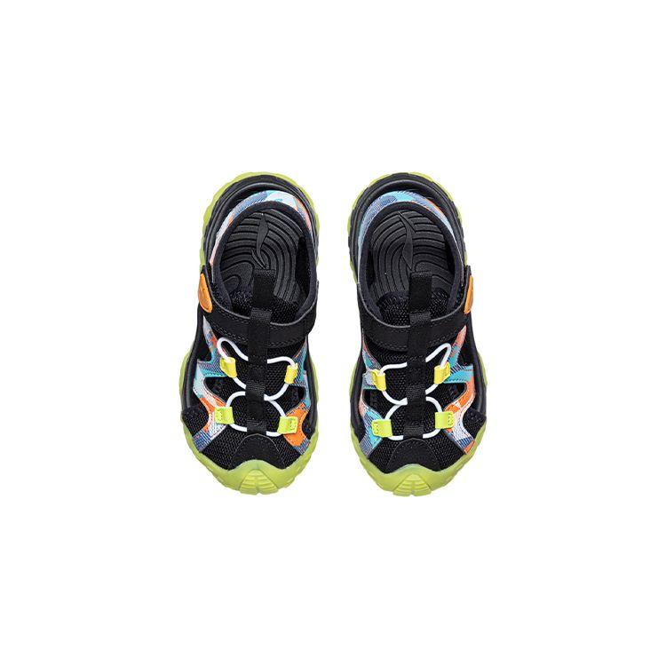 Li Ning Comfortable Kids Sandals Blue Camouflage Kids Sandals YKKR012-3