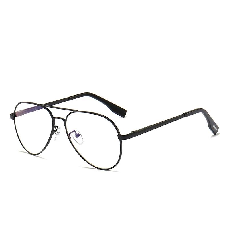 Colorful Lens Myopia Lens Polarized Sunglasses For Children Metal Anti-Glare Oval Prescription Sunglasses 0 -0.5 -0.75 To -4.0