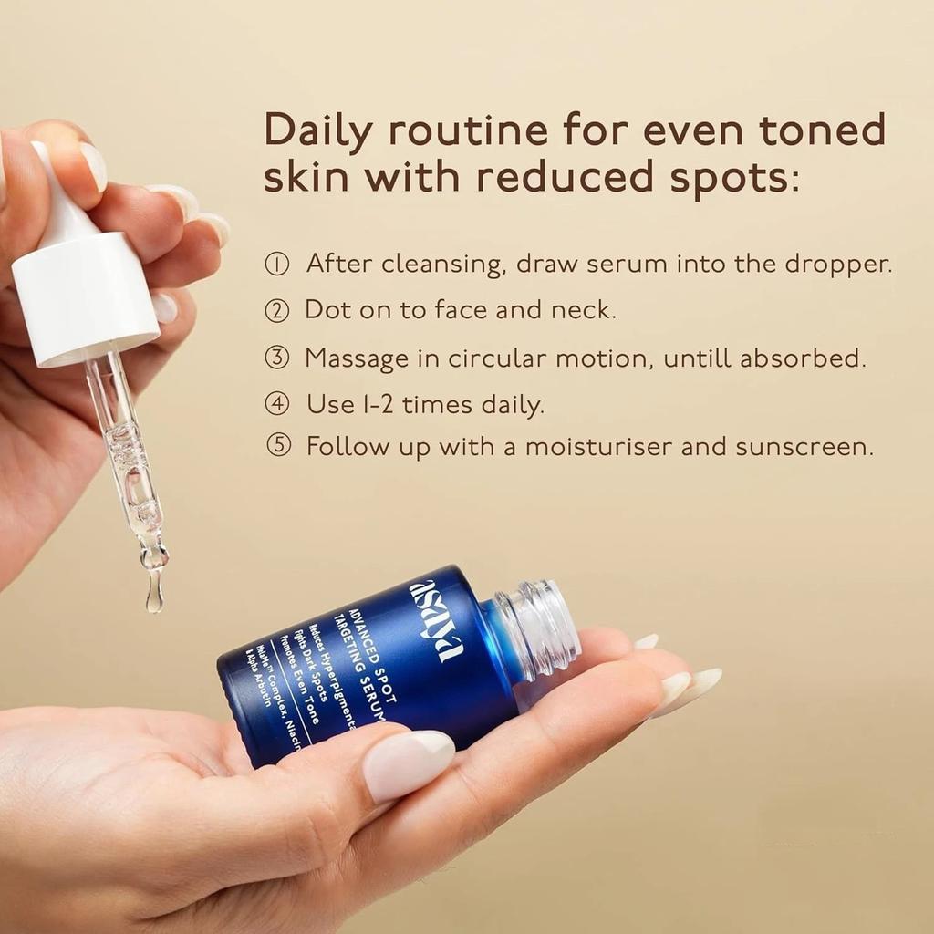 Asaya Advanced Spot Pigmentation Face Serum - 30ml ( Pack of 2 )