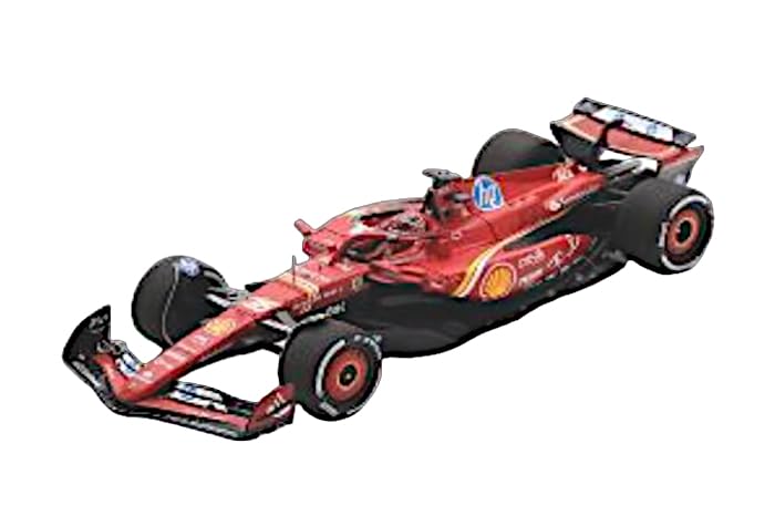 

Looksmart Scale Scuderia Ferrari 2024 F1 Abu Dhabi GP 3rd Place Leclerc Complete Model with Sponsor Logos 1/43 SF-24 #16 C.